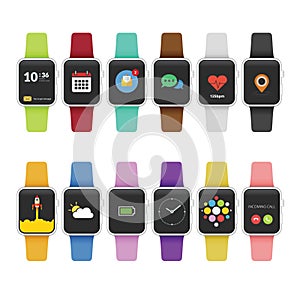 PrintColor variation smart watch