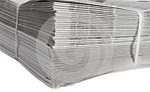 Printed and bound newspapers