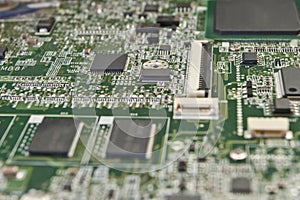 Printed circuit board for electronic components