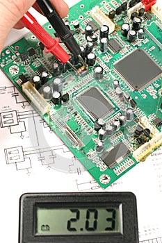 Printed circuit board and electronic meter