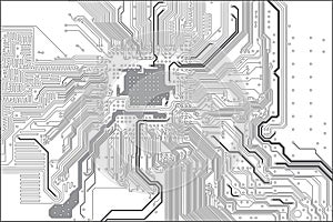 Printed circuit board photo