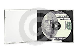 Printed compact disc