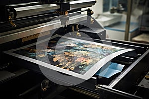 Printed products of the printing house. The finishing line