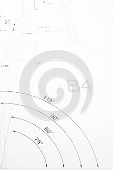 Printed technical drawing 4