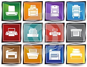 Printer / Copy Machine Icons