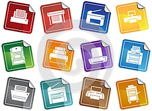 Printer / Copy Machine Icons