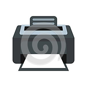 Printer icon, flat style