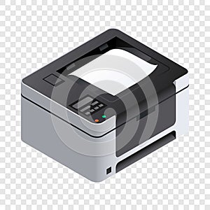 Printer icon, isometric style