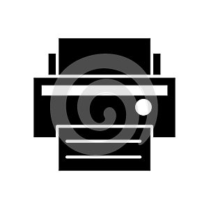 Printer icon vector on trendy design