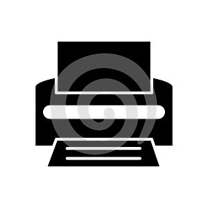 Printer icon vector on trendy design
