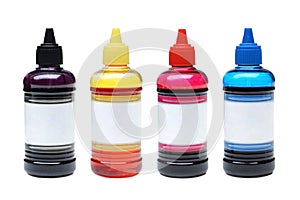 Printer ink bottles