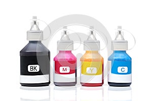 Printer ink bottles for inkjet printers