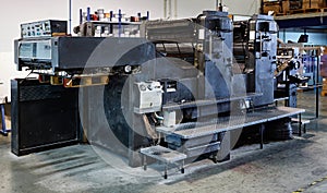 Printer ink machine rotary printing