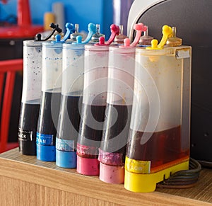 Printer ink tanks