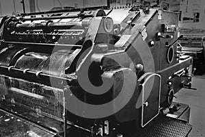 Printer lithography cylinder machine printing