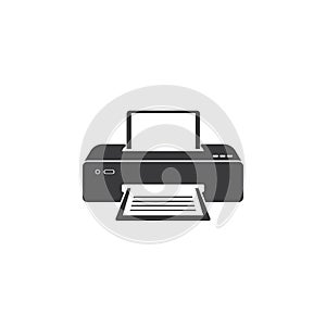 printer vector icon illustration design