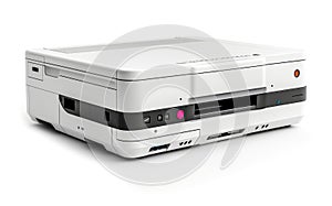 printer on white background