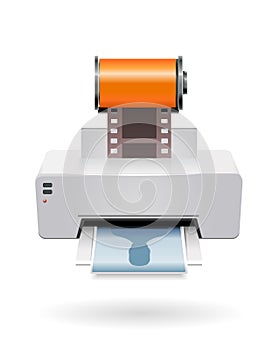 Printing camera film