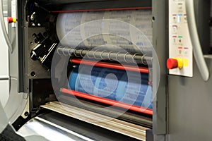 Printing Documents Using Rotary Press Machine