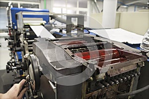 Printing labels on Label Printing machine