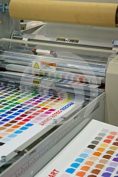 Printing machine photo