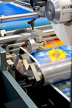 Printing machine photo