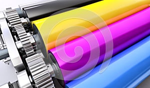 Printing machine photo