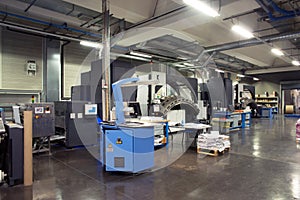 Printing machine: digital web press