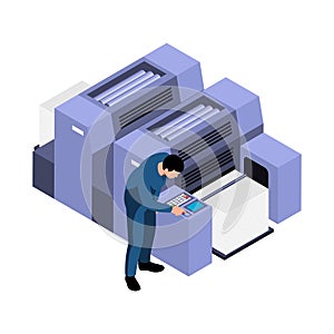 Printing Machine Icon