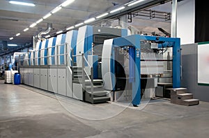 Printing plant - Offset press machine