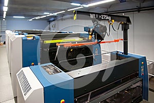 Printing plant - Offset press machine