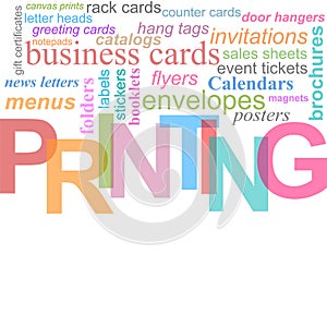 Printing Services Vector