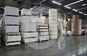 Printshop: paper warehouse