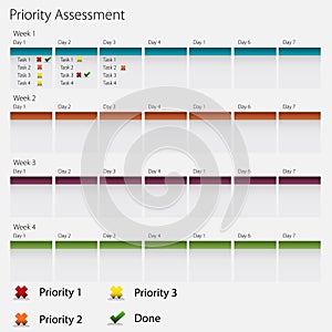 Priority Assessment Chart Icon