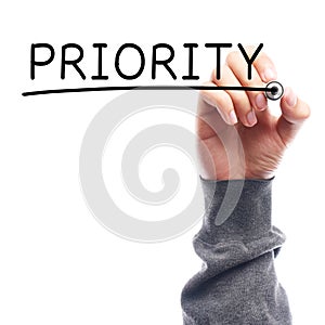 Priority photo