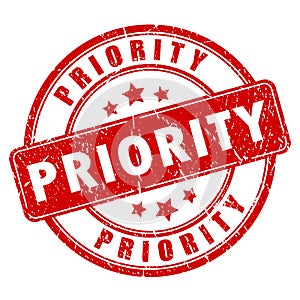 Priority rubber stamp