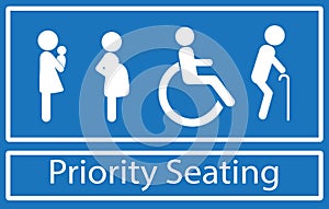 Priority seat