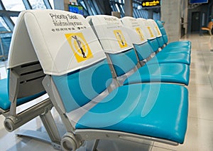 Priority seat for monk