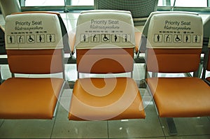 Priority Seating in airport