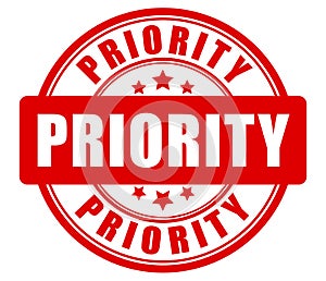 Priority vector stamp