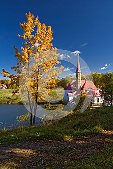 Priory Palace. Gatchina. (autumn)