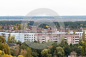 Pripyat ghost town in the Ukraine