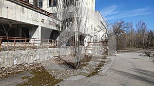 Pripyat Town, Chernobyl Exclusion Zone. Chernobyl nuclear accident occurred on 26 April 1986 hotel