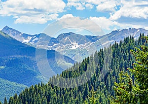 Prislop Pass in Maramures area photo