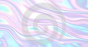 Prismatic Holographic Reflections in Dreamy Pastel Colors photo