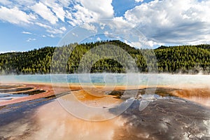 Prismatic Spring Yellowstone National Park