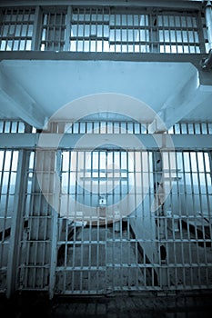 Prison cell at Alcatraz Island