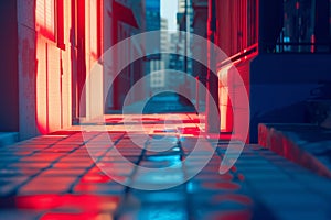 A prison cell with a bed and a small window with Generative AI