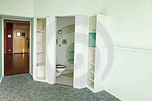 Prison cell in Bijlmer Bajes prison