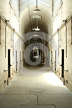 Prison cell block